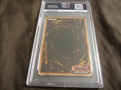 2003 YuGiOh! Dark Crisis VAMPIRE LORD DCR-000 Secret Rare 1st PSA 9 - Image 4