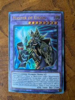 Master of Chaos Near Mint BACH-EN036 1st Edition Yu-Gi-Oh! - Image 1