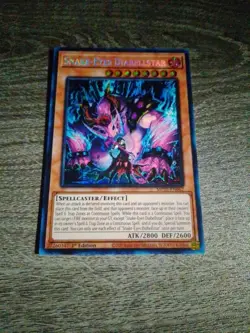 Yugioh Snake-Eyes Diabellstar MP25-EN062 Prismatic Secret Rare 1st Ed Near Mint - Image 1