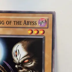 Dark King of the Abyss - LOB-020 - Unlimited - Common LP Yugioh TCG - Image 3