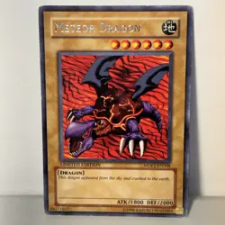 Meteor Dragon MDP2-EN008 MP Limited Edition Mcdonald's Promo Yugioh TCG - Image 1