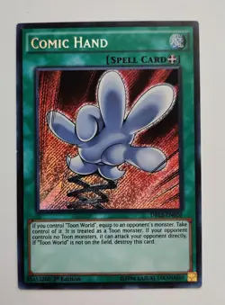 Comic Hand DRL2-EN026 1st Edition Dragons of Legend 2 Yu-Gi-Oh! - Image 1