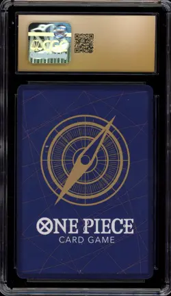 One Piece CCG Monkey.D.Luffy Illustration Bx. SR OP07-109 CGC 10 Pristine - Image 2