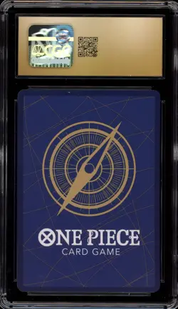 One Piece CCG Dracule Mihawk JPN SR Alt Art Parallel OP09-048 CGC 10 Pristine - Image 2
