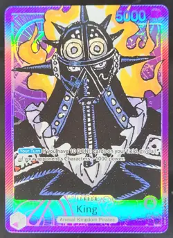 One Piece Romance Dawn English King OP09-107 Alt Art Leader DD5 - Image 1