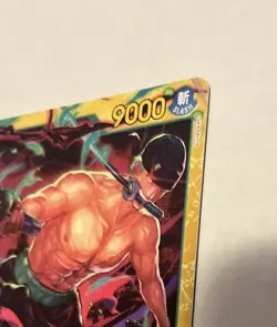 Roronoa Zoro - OP06-118 Sec Secret Rare One Piece Learn Together Version NonFoil - Image 4