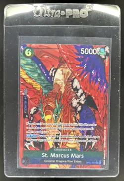 2025 One Piece Carrying on His Will St. Marcus Mars Rare #OP13-091 - Image 1