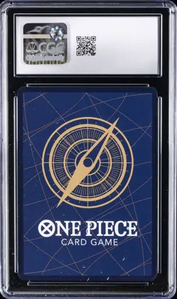 2022 ONE PIECE JPN PREM COLL 25TH ANNIV MANGA ALT ART #OP01-013 SANJI CGC 10 - Image 2