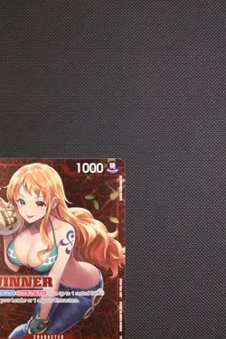 Nami Tournament Pack Vol. 3 Winner ST01-007 One Piece TCG Promo Card Foil EN NM - Image 3