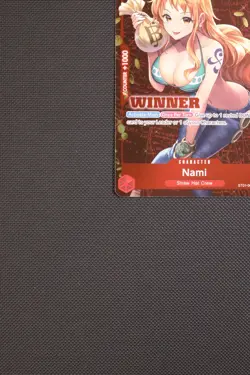 Nami Tournament Pack Vol. 3 Winner ST01-007 One Piece TCG Promo Card Foil EN NM - Image 4