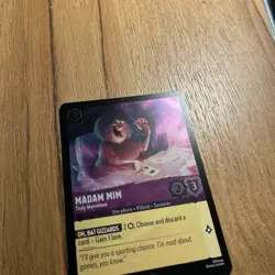 Madam Mim Truly Marvelous 55/204 Cold Foil Disney Lorcana Azurite Sea - Image 2