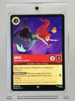 Ariel - Adventurous Collector | Super Rare | Disney Lorcana Into the Inklands - Image 1
