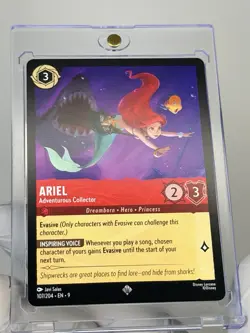 Ariel - Adventurous Collector | Super Rare | Disney Lorcana Into the Inklands - Image 2