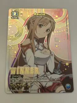 UNION ARENA Winner Card Asuna UEPR/SAO-1-036 Sword Art Online - Image 2