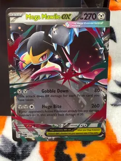 Pokemon TCG Mega Mawile ex - 094/132 - Mega Evolution Double Rare - NM Card - Image 1