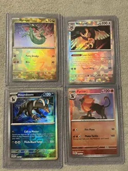 Pokemon Prismatic Evolutions Masterball Card Lot Of 4 - Image 1