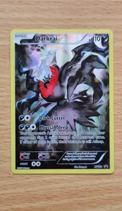 Pokemon Darkrai Full Art Holo Card XY Promo 114 NM - Image 1