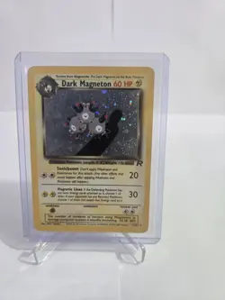 Pokemon TCG Dark Magneton Team Rocket 11/82 Holo Rare Unlimited 60 HP Card - Image 1