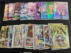 HUGE 600+ Hololive Card Lot OSR SY S RR SR R FOILS CHEER RADEN LAMY WAIFU ANIME - Image 2