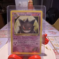 Pokemon Sabrina's Gengar Gym Challenge Rare 29/132 English Vintage Card - Image 1
