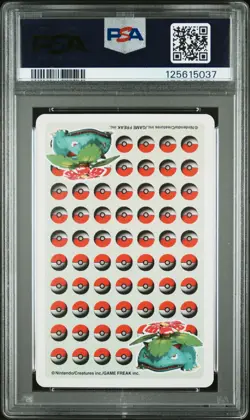 Pokemon Stadium Green Alakazam King of Clubs Playing Card 1998 PSA 10 GEM - Image 2