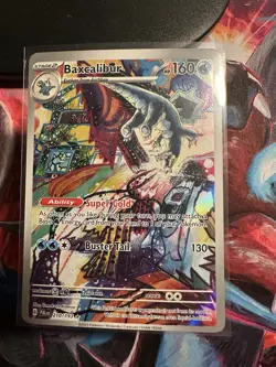 Pokemon TCG Baxcalibur Card 210/193 IR Sv02: Paldea Evolved 2023 - Image 1