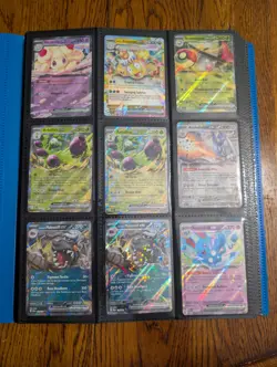 226 Pokemon ex Card Lot with Binder - Image 1