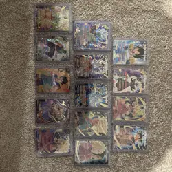 Dragon Ball Super Card Game Perfect Combination 14 Card Lot SR SPR Set - Image 1