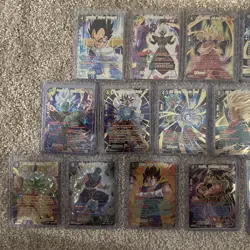 Dragon Ball Super Card Game Perfect Combination 14 Card Lot SR SPR Set - Image 2