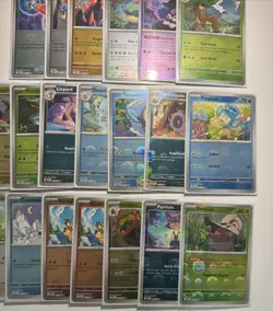 28 Card Lot Black Bolt and White Flare Poke Balls and Master Balls - Image 4