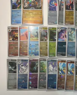28 Card Lot Black Bolt and White Flare Poke Balls and Master Balls - Image 5