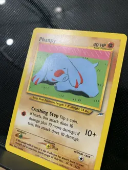 Phanpy 76/105 Pokemon Neo Destiny Non-Holo Card 2002 Miki Tanaka NM Vintage - Image 2