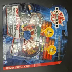 Bakugan Battle Brawlers 10 Card Power Pack PYRUS 2008 Foil Holographic, lot of 2 - Image 5