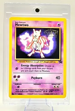Pokemon TCG Mewtwo #3 Stamped Promo Card - Image 4