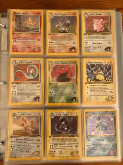 Pokemon 1st edition Gym Heroes cards 1-126 - Image 1