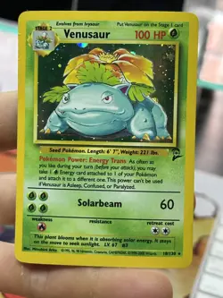 Erika's Venusaur Gym Base Set 2 2000 Holo Rare Vintage Pokemon Card Lot WOTC - Image 3