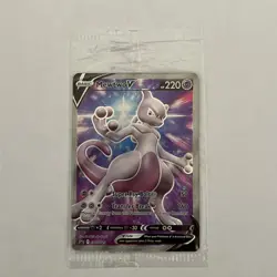 Mewtwo V SWSH229 SWSH: Sword & Shield SEALED PROMO Full Art Pokemon Card - Image 1