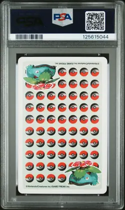 Pokemon Stadium Green Metapod Queen of Hearts Playing Card 1998 PSA 10 GEM - Image 2