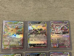 Pokemon Prismatic Evolutions 3 Promo Ex 6 Normal Ex Card Lot Of 9 - Image 2