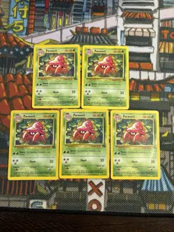 PARASECT - 41/64 - Jungle - Pokemon Card (x5) - Uncommon - Set Of 5 💎🔥 - Image 1