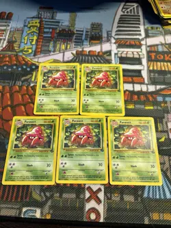 PARASECT - 41/64 - Jungle - Pokemon Card (x5) - Uncommon - Set Of 5 💎🔥 - Image 2