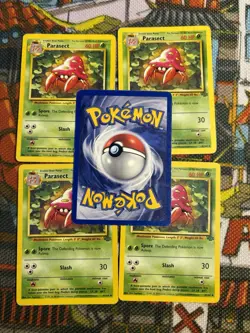 PARASECT - 41/64 - Jungle - Pokemon Card (x5) - Uncommon - Set Of 5 💎🔥 - Image 4