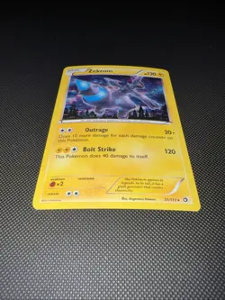 Pokemon TCG Legendary Treasures Zekrom Holo Rare Card 51/113 MP Condition - Image 2