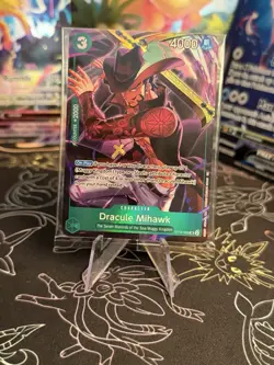 Dracule Mihawk (Illustration Box Vol.4) ST12-003 One Piece Promotion Cards Foil - Image 1