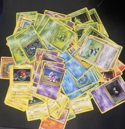 Pokemon Lot Of 100+ Evolutions Base Cards - Image 1
