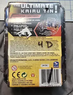 REDAKAI Conquer The Kairu Meta Charged KAIRU TIN 25 Blast 3D Cards Set SEALED! - Image 2