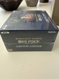 One Piece Card Game Romance Dawn Booster Box blue bottom English OP-01 - Image 4