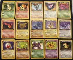 Vintage WOTC Pokemon TCG 1st Edition Mixed Lot of 27 Cards - Image 1