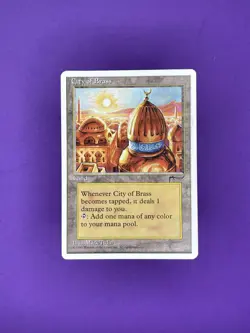 1995 MTG Chronicles City of Brass - Image 1