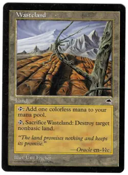 MTG Wasteland Tempest - Colorless Land - Magic the Gathering - Image 1
